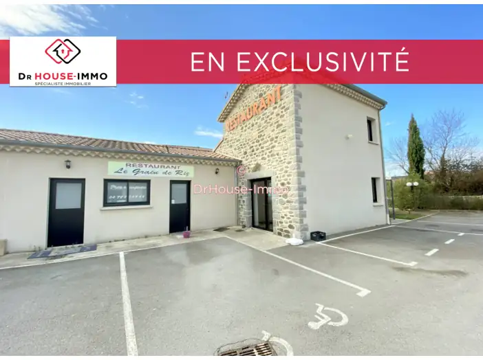 Commerce 4 pièces de 117 m² - Lavilledieu (07170)