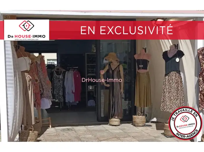 Commerce 2 pièces de 80 m² - Cap d'Agde (34300)