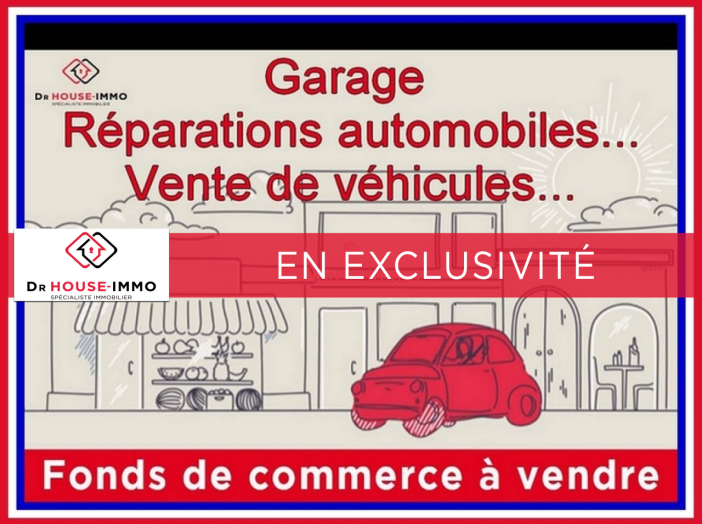 Commerce de 270m² - 4 pièces