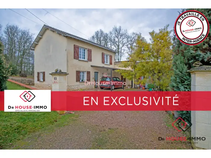 Maison 5 pièces de 109 m² - Brantôme (24310)