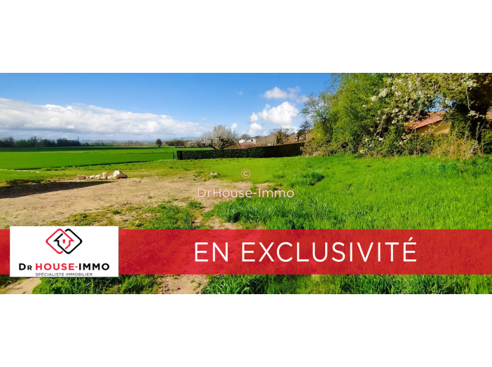 Terrain de 959m²