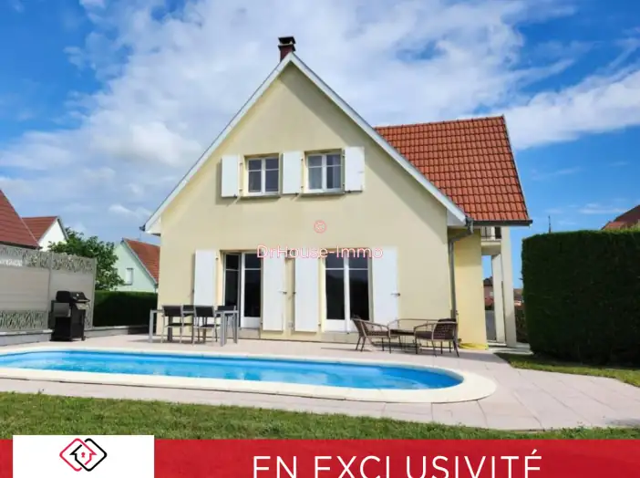 Maison 6 pièces de 117 m² - Blodelsheim (68740)