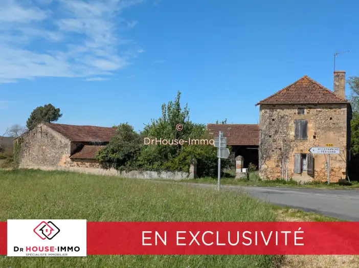 Maison 6 pièces de 151 m² - Villefranche-du-Périgord (24550)