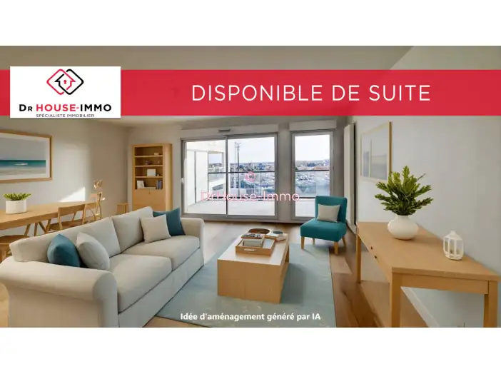 Appartement 3 pièces de 65 m² - Vannes (56000)