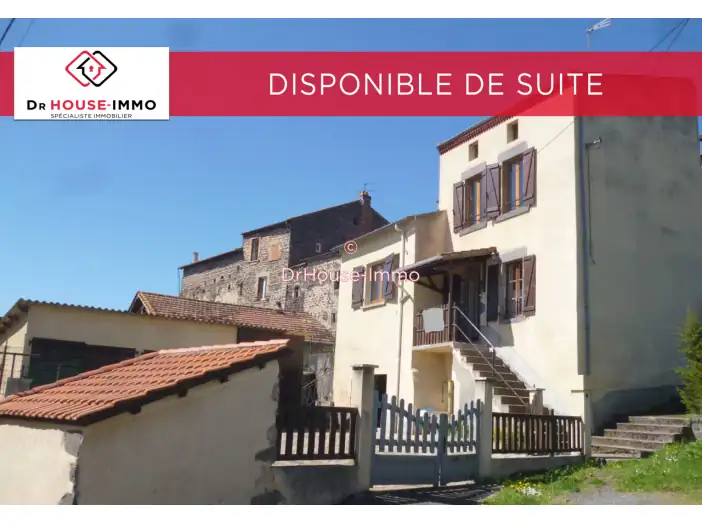 Maison 5 pièces de 81 m² - Bergonne (63500)