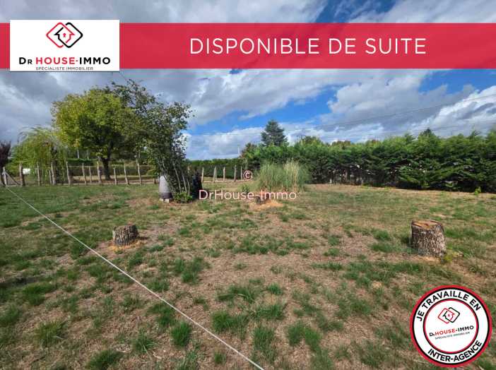 Terrain de 644m²