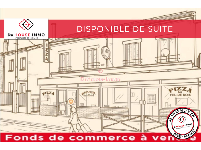 Commerce de 196m² - 1 pièces
