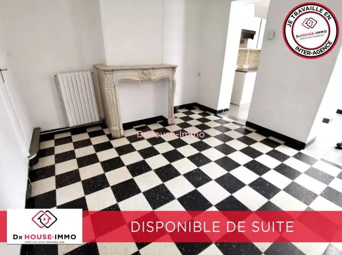 Maison 4 pièces de 62 m² - Anzin (59410)
