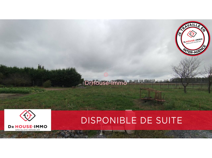 Terrain de 554m²