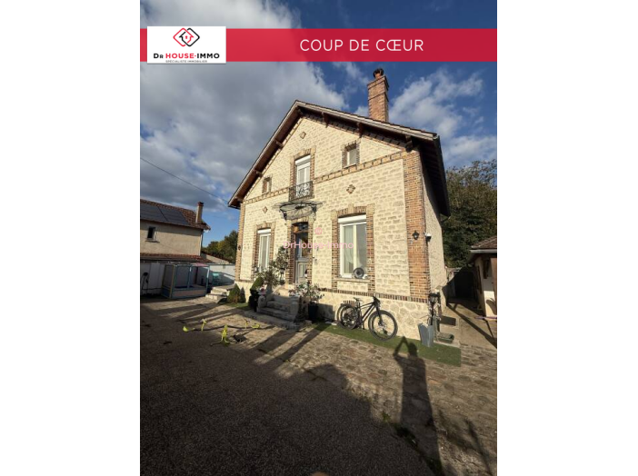 Maison 4 pièces de 125 m² - Saint-Pierre-lès-Nemours (77140)