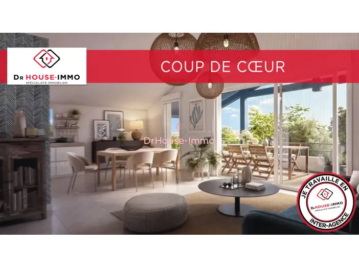Appartement 4 pièces de 96 m² - Capbreton (40130)