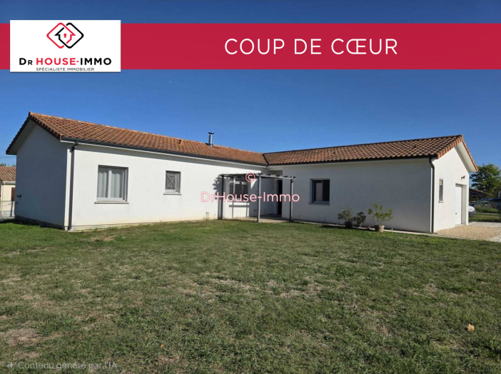 Maison 5 pièces de 155 m² - Izon (33450)