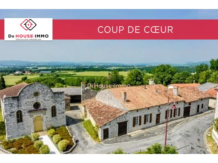 Maison 10 pièces de 252 m² - Saint-Sardos (47360)