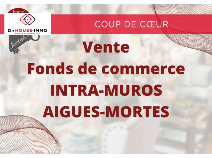 Commerce 2 pièces de 50 m² - Aigues-Mortes (30220)