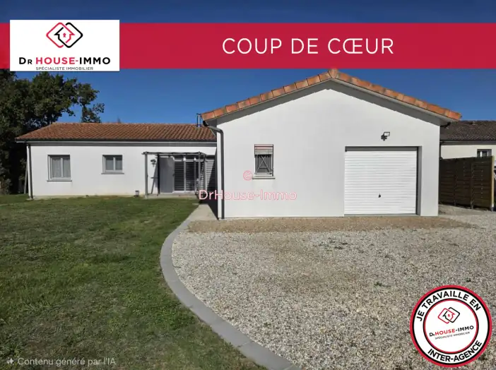 Maison 5 pièces de 155 m² - Libourne (33500)