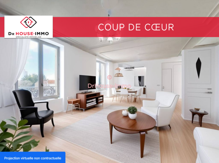 Appartement de 105m² - 5 pièces