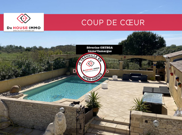 Maison 7 pièces de 182 m² - Aigues-Mortes (30220)