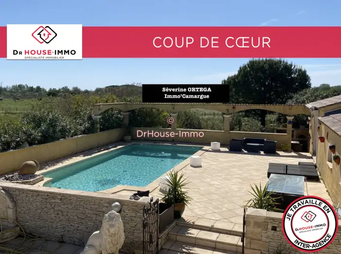 Maison 7 pièces de 182 m² - Aigues-Mortes (30220)