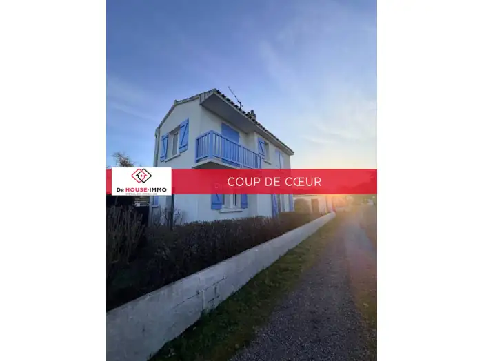 Maison 3 pièces de 53 m² - Barbâtre (85630)