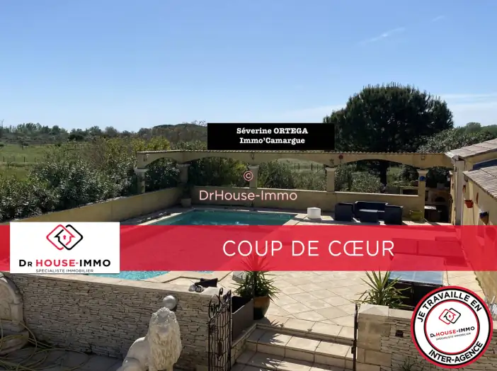 Maison 7 pièces de 182 m² - Saint-Laurent-d'Aigouze (30220)