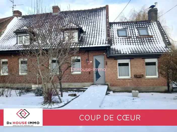 Maison 6 pièces de 132 m² - Wattrelos (59150)