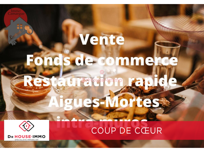Commerce 1 pièce de 85 m² - Aigues-Mortes (30220)