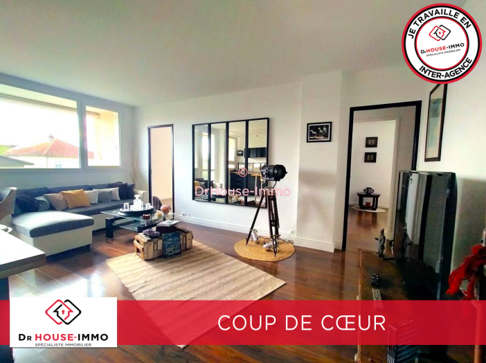 Appartement de 77m² - 4 pièces