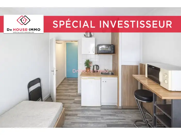 Appartement 1 pièce de 14 m² - Tours (37200)