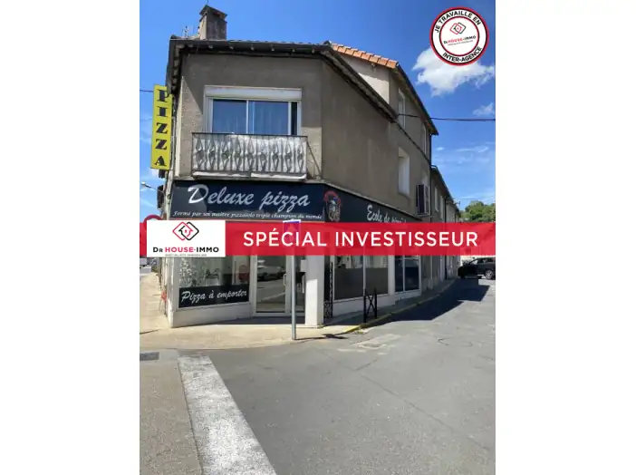 Immeuble 4 pièces de 195 m² - Chauvigny (86300)