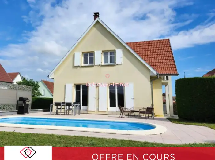 Maison 6 pièces de 117 m² - Blodelsheim (68740)