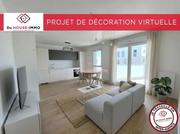 Appartement 3 pièces de 65 m² - Saint-Malo (35400)