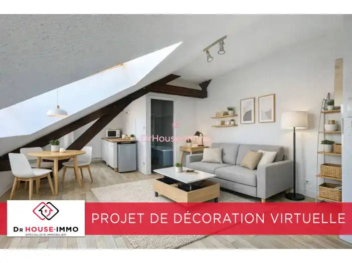 Appartement 2 pièces de 23 m² - Périgueux (24000)