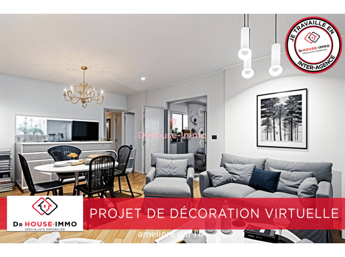 Appartement de 75m² - 3 pièces