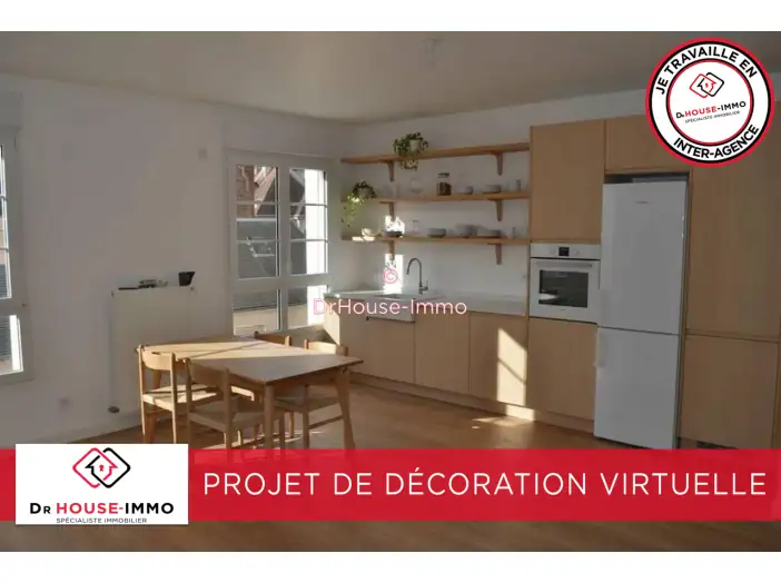 Appartement 2 pièces de 43 m² - Évreux (27000)