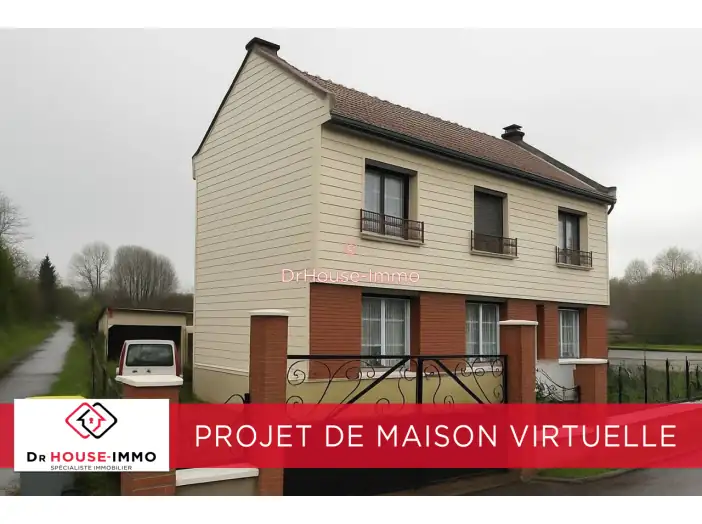 Maison 4 pièces de 97 m² - Tourville-sur-Arques (76550)