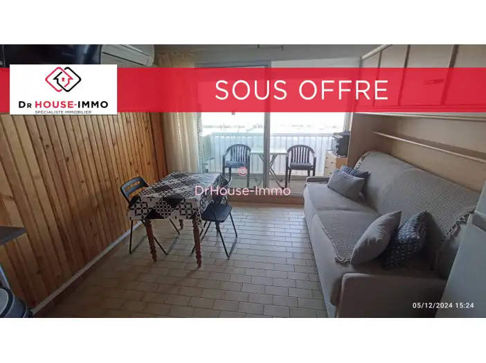 Appartement 1 pièce de 18 m² - Le Grau-du-Roi (30240)