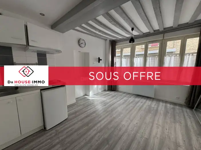 Appartement 1 pièce de 17 m² - Dieppe (76200)