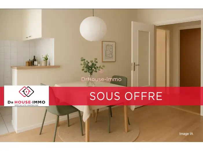 Appartement 1 pièce de 22 m² - Tours (37000)