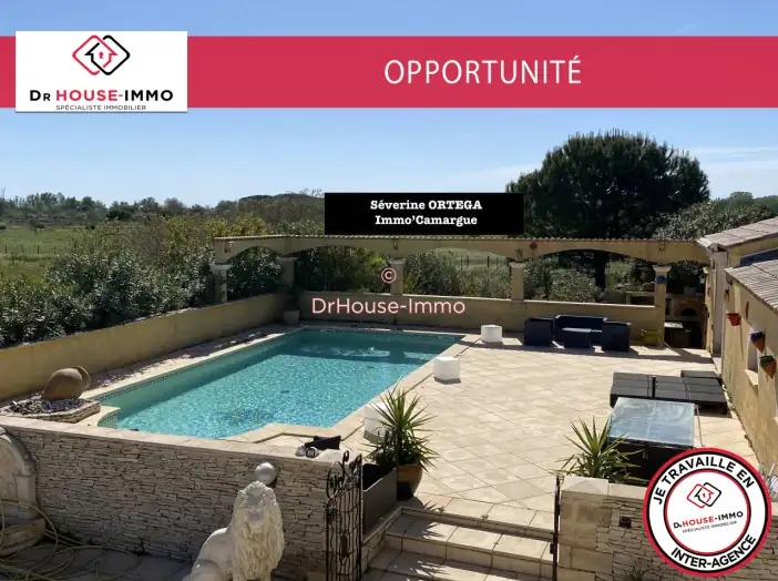 Maison 7 pièces de 182 m² - Aigues-Mortes (30220)