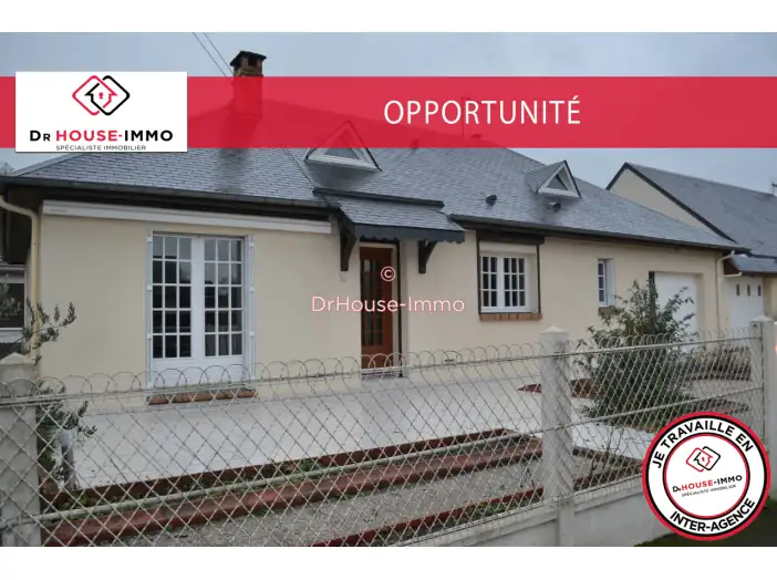 Maison 6 pièces de 128 m² - Bernay (27300)