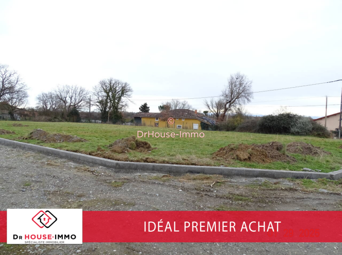 Terrain de 987m²