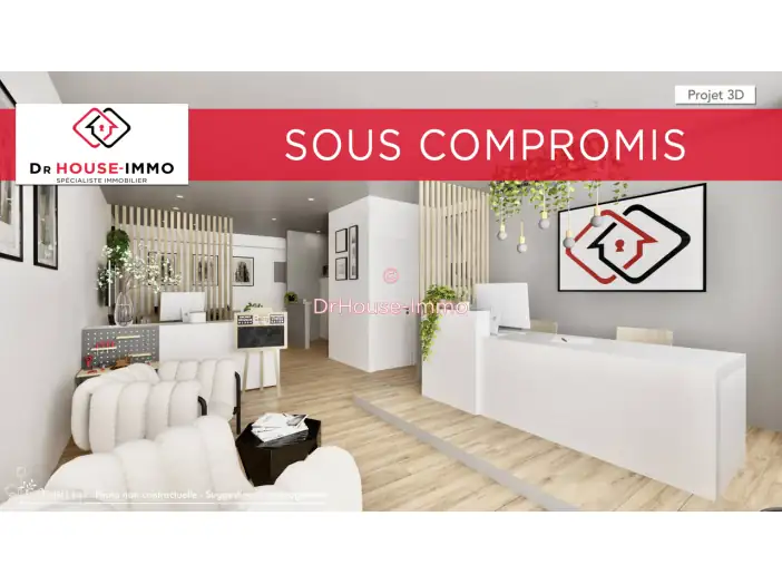 Bureau 1 pièce de 50 m² - Serris (77700)