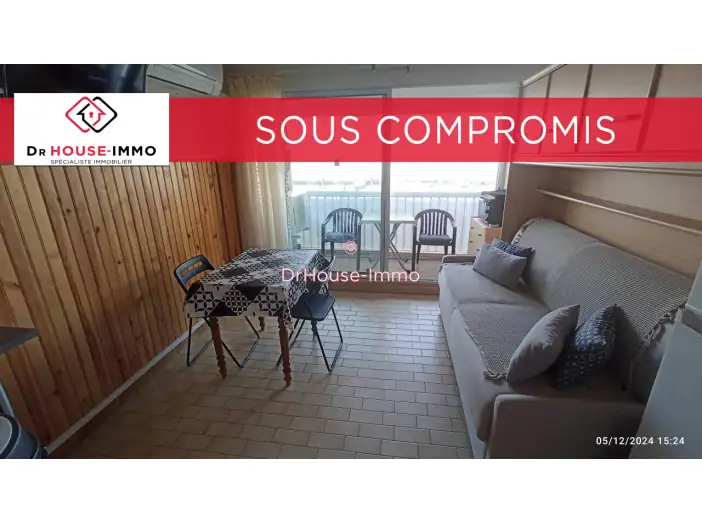 Appartement 1 pièce de 18 m² - Le Grau-du-Roi (30240)