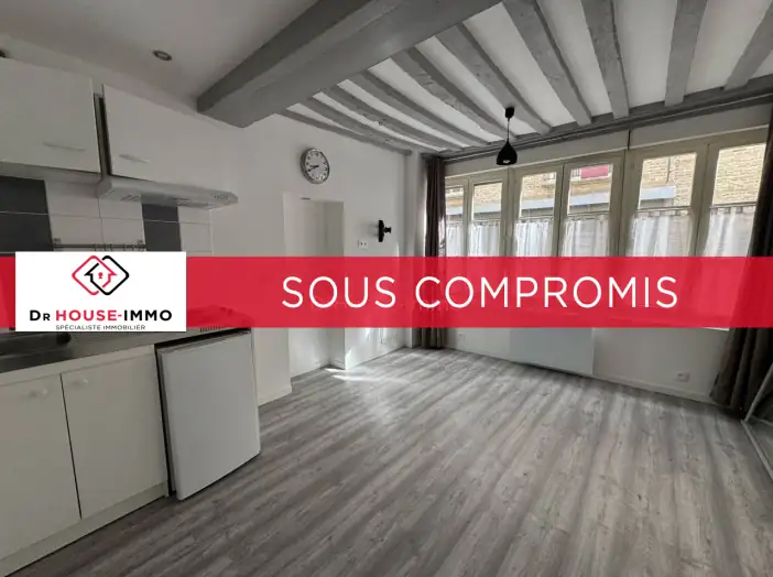 Appartement 1 pièce de 17 m² - Dieppe (76200)