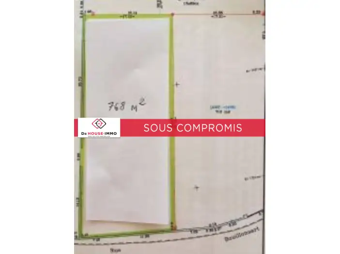 Terrain de 768 m² - Hasnon (59178)