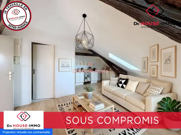 Appartement 2 pièces de 23 m² - Périgueux (24000)