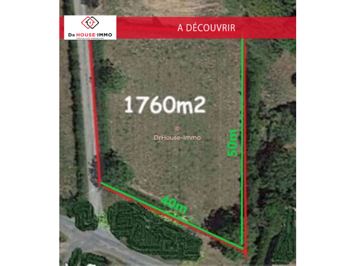 Terrain de 1760m²