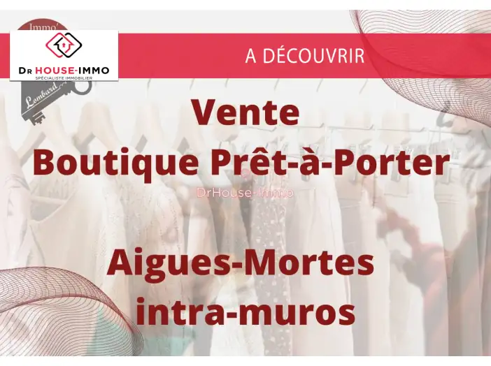 Commerce 1 pièce de 52 m² - Aigues-Mortes (30220)