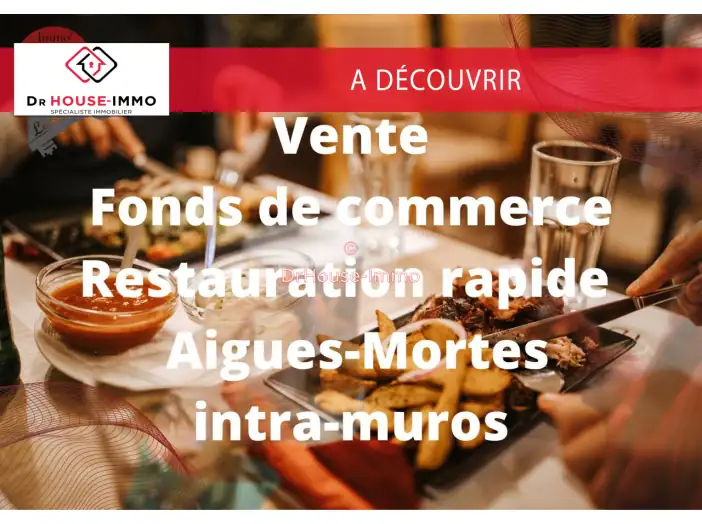 Commerce 1 pièce de 85 m² - Aigues-Mortes (30220)