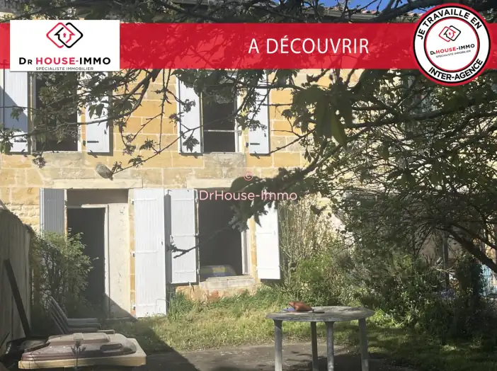 Maison 4 pièces de 80 m² - Le Tourne (33550)